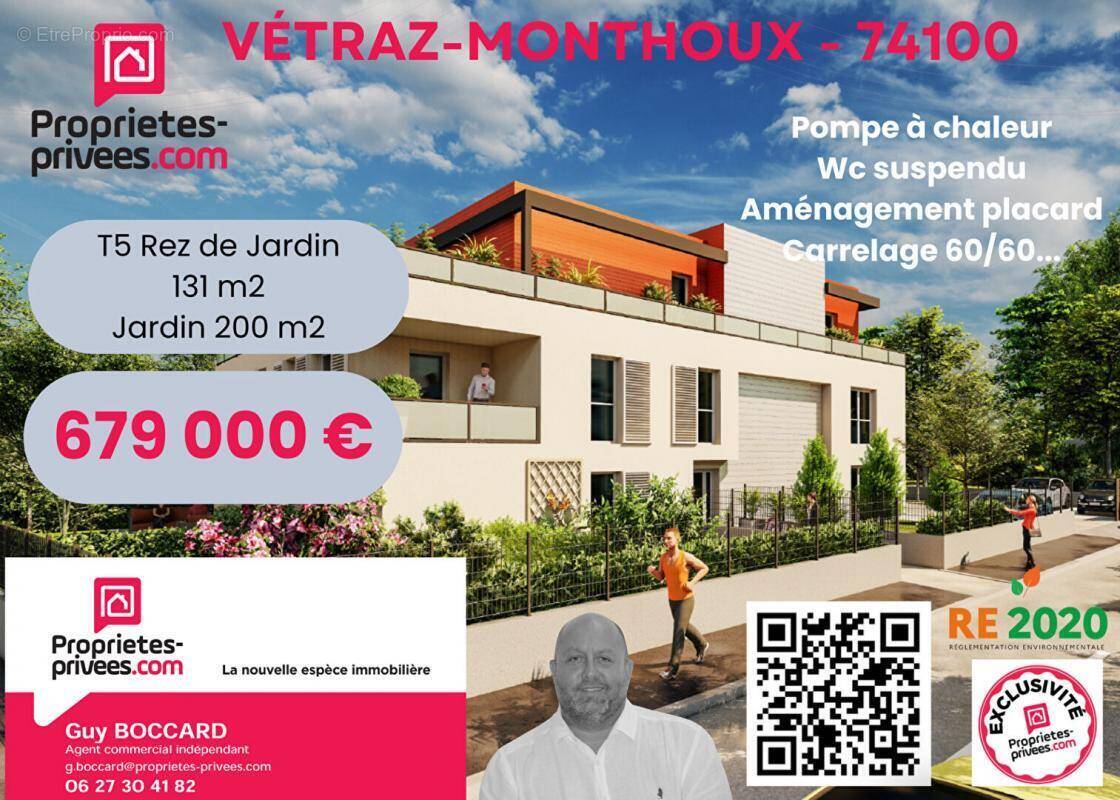 Appartement à VETRAZ-MONTHOUX