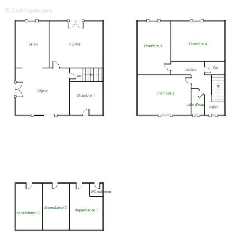 Maison à LES EGLISOTTES-ET-CHALAURES