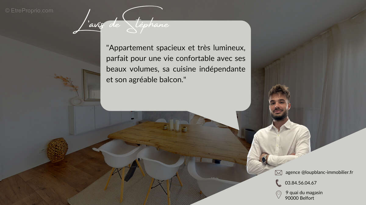 Appartement à DANJOUTIN