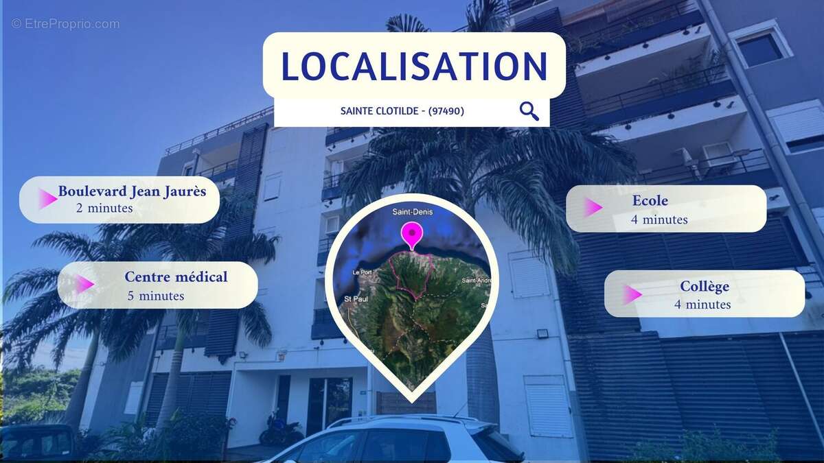 Appartement à SAINT-DENIS