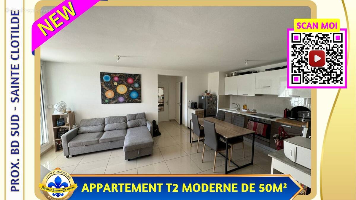 Appartement à SAINT-DENIS