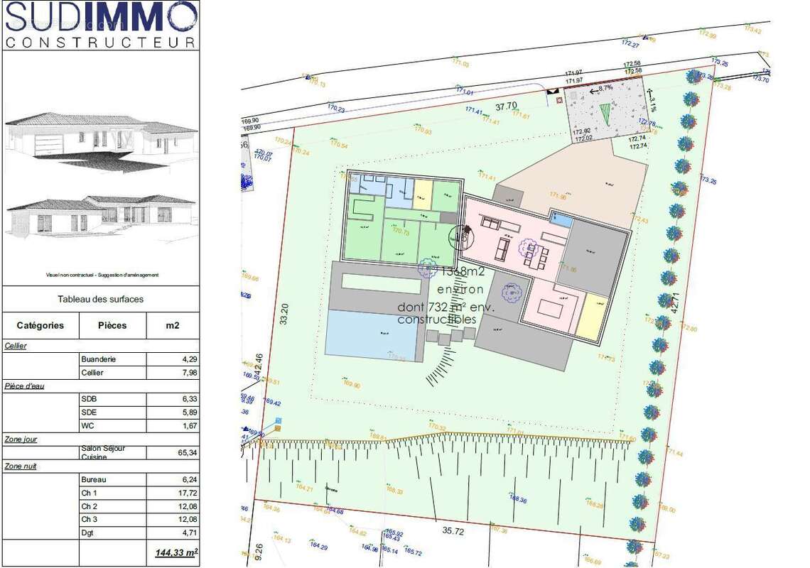 Maison à MONTELEGER