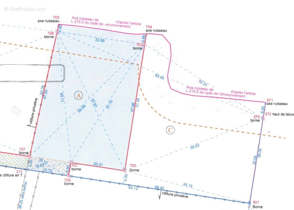 Terrain à LABARTHE-SUR-LEZE