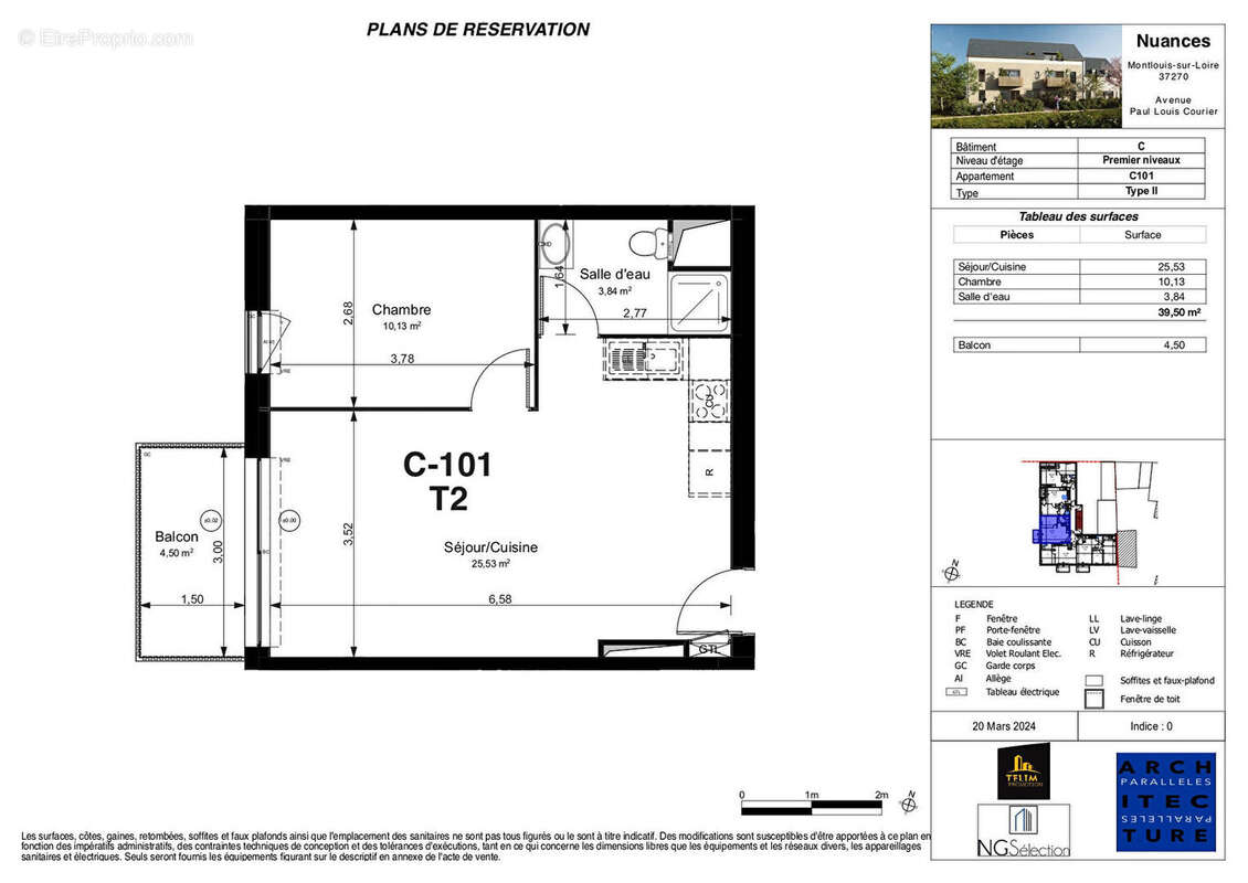 Appartement à MONTLOUIS-SUR-LOIRE