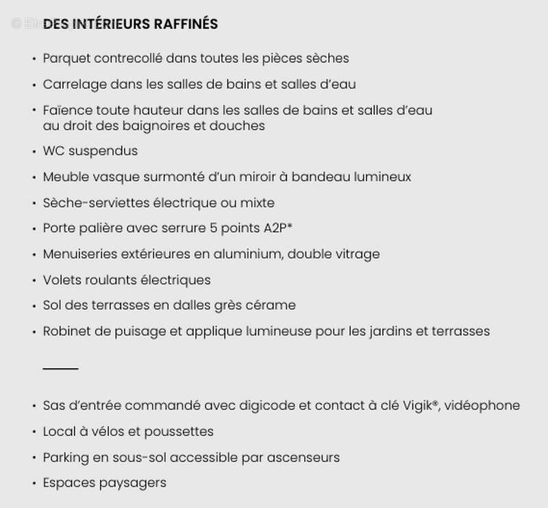 Appartement à CROIX