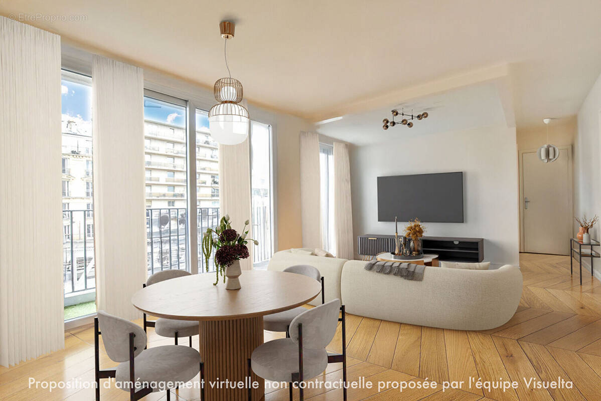 Appartement à PARIS-15E