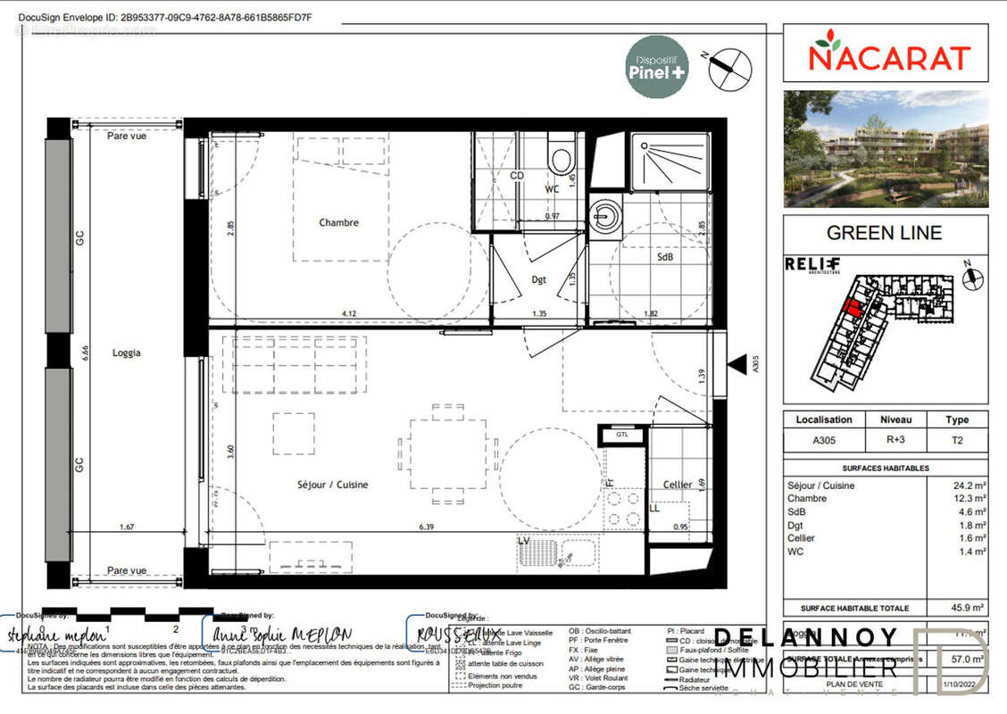 Appartement à VILLENEUVE-D&#039;ASCQ
