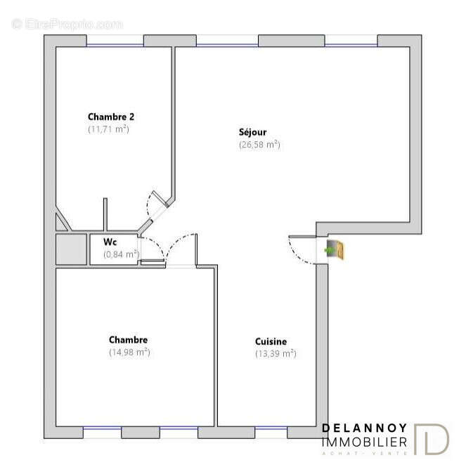 Appartement à LA MADELEINE