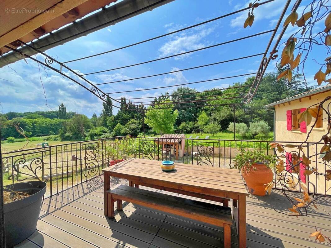 Vue Terrasse - Maison à SAVASSE