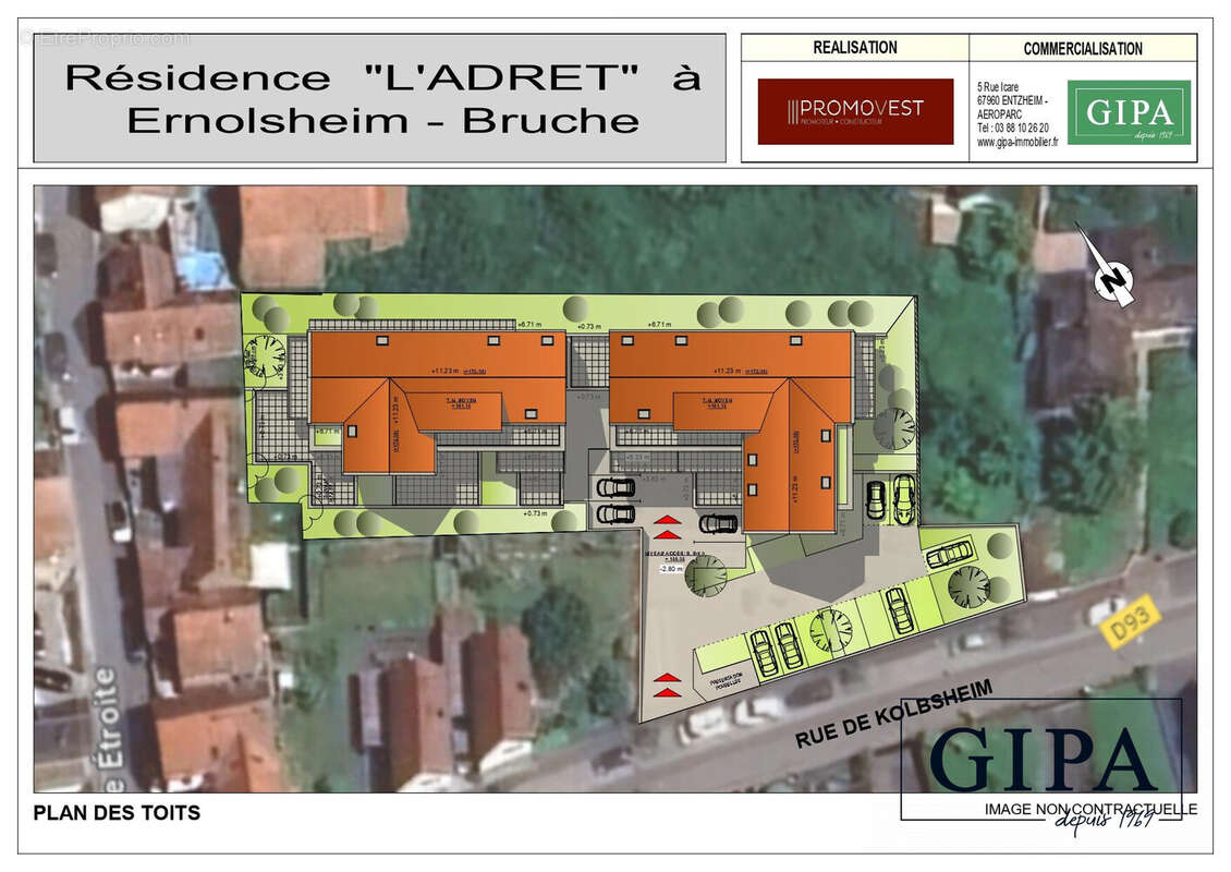 Appartement à ERNOLSHEIM-BRUCHE