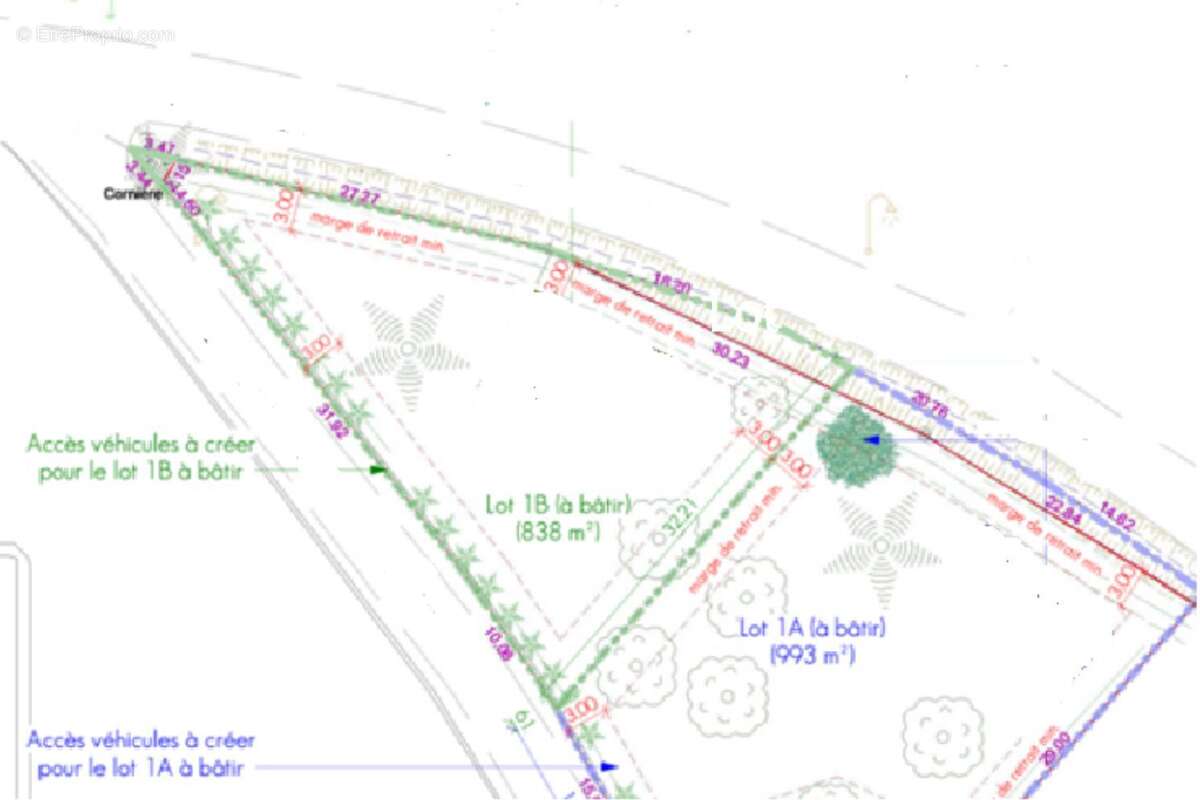 Terrain à MAS-SAINTES-PUELLES