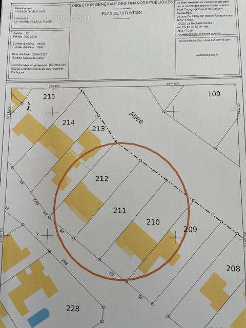 Terrain à LE GRAND-VILLAGE-PLAGE