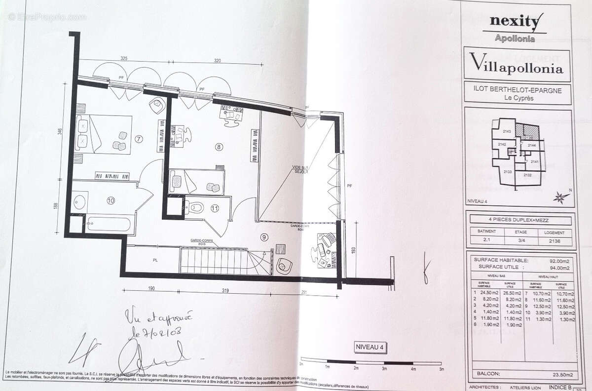 Appartement à LYON-8E
