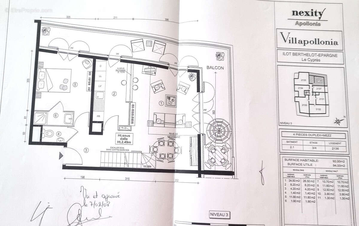 Appartement à LYON-8E