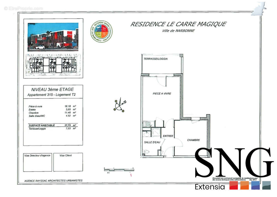 Appartement à NARBONNE