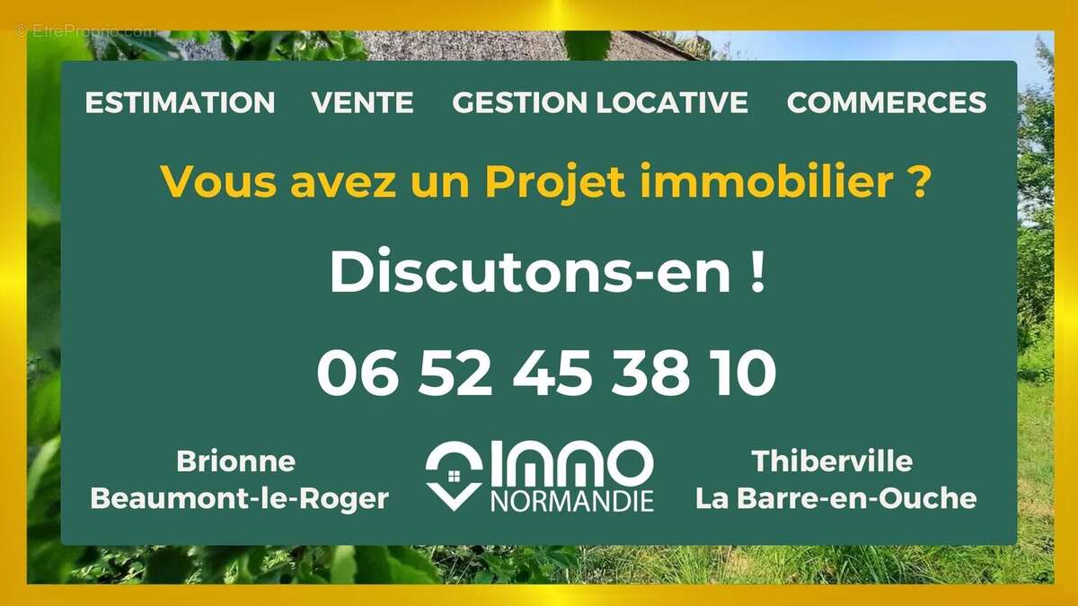 Maison à LA BARRE-EN-OUCHE