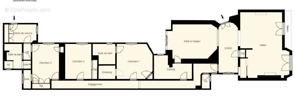 Appartement à PARIS-12E