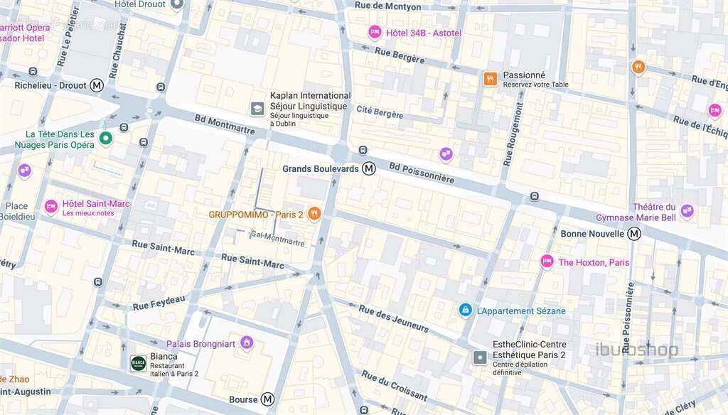 Commerce à PARIS-2E