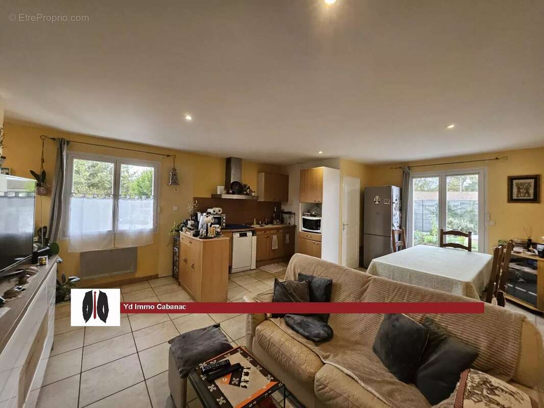 Maison à CABANAC-ET-VILLAGRAINS