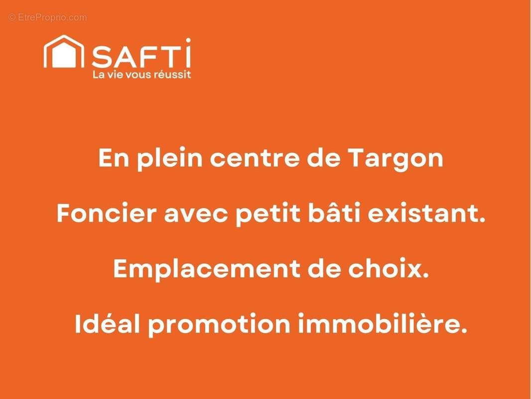 Photo 1 - Terrain à TARGON