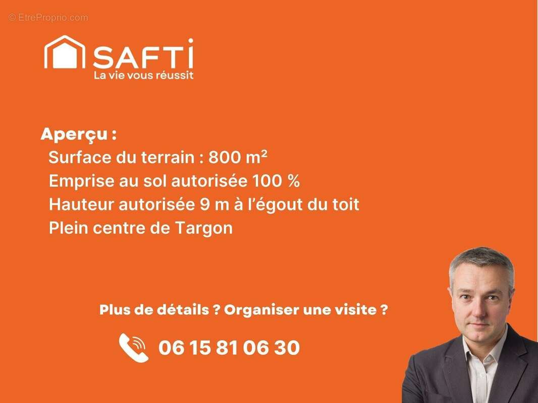 Photo 2 - Terrain à TARGON