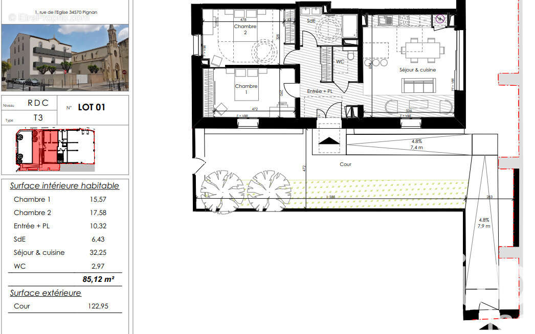Photo 3 - Appartement à PIGNAN