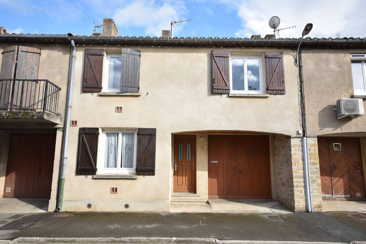 facade rue d&#039;occitanie  - Maison à COUIZA
