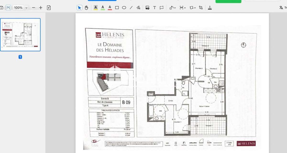 Appartement à LE CRES