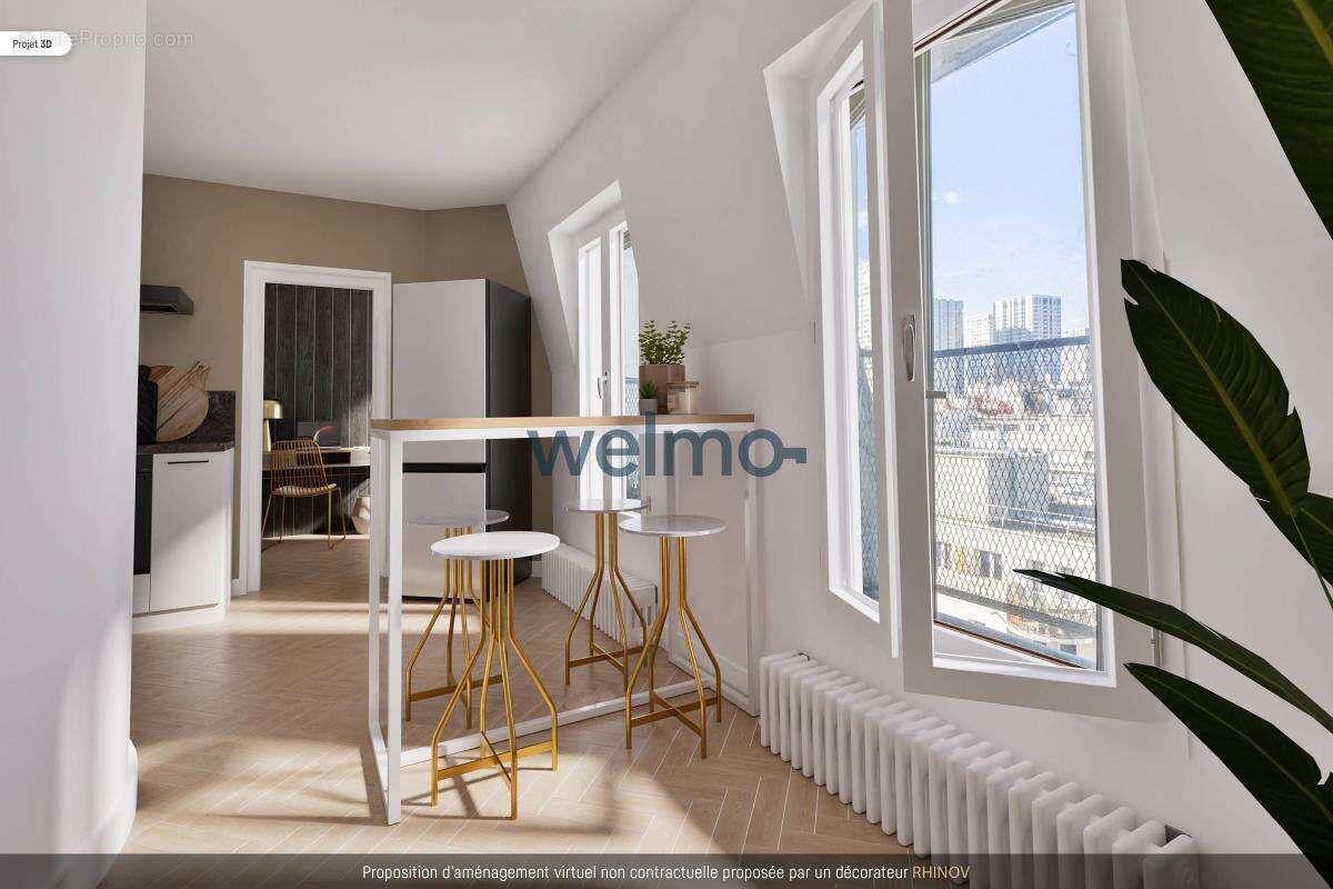 Appartement à PARIS-15E