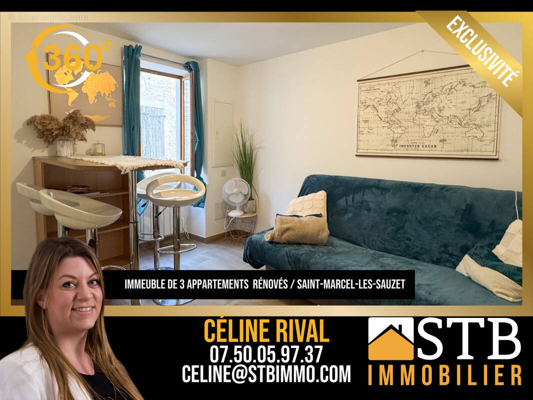 Appartement à SAINT-MARCEL-LES-SAUZET