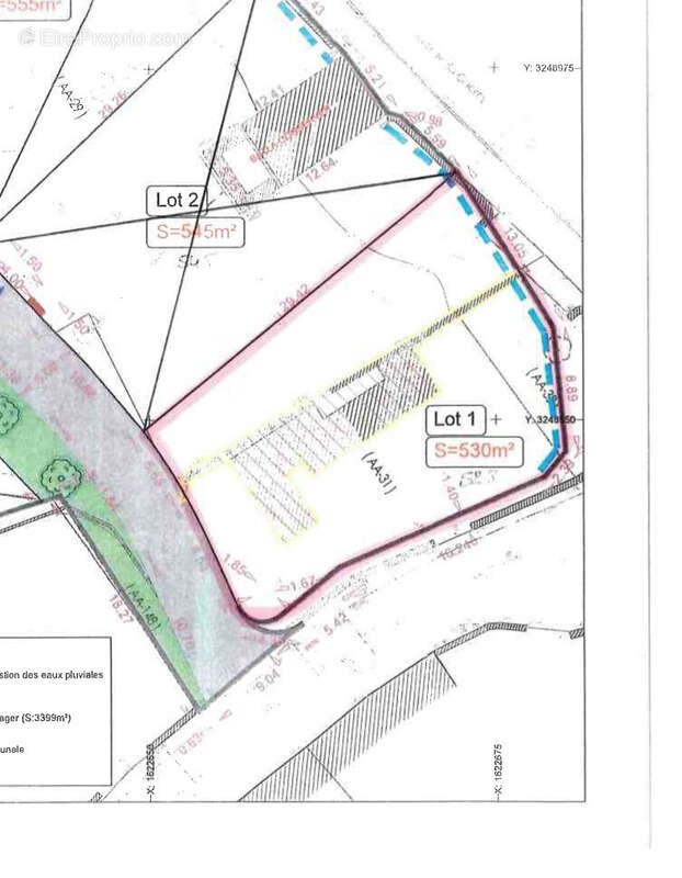 Terrain à VILLENEUVE