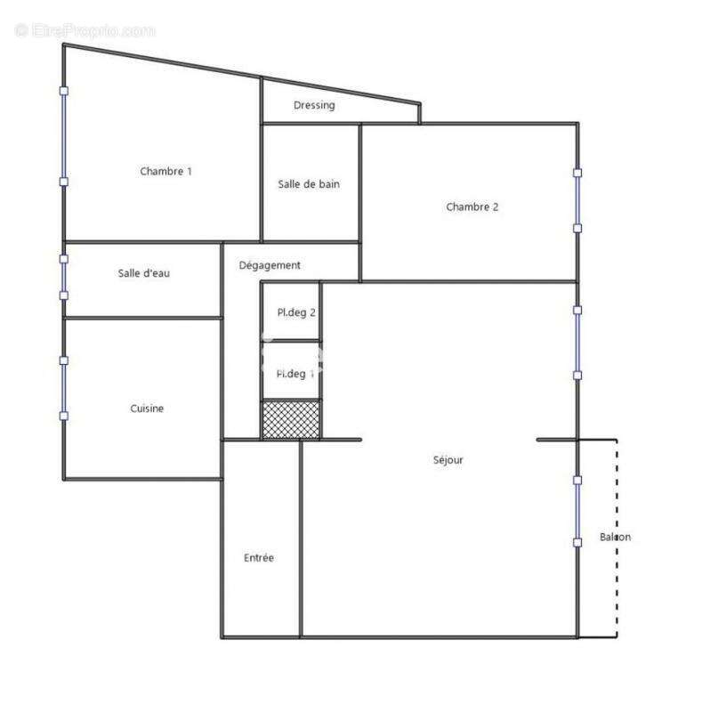 Appartement à PARIS-18E