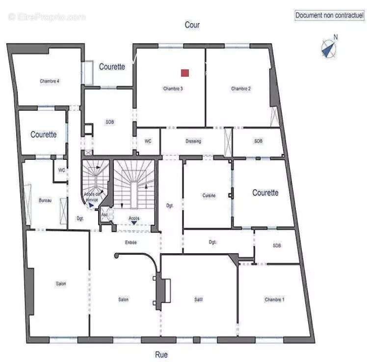 Appartement à PARIS-16E