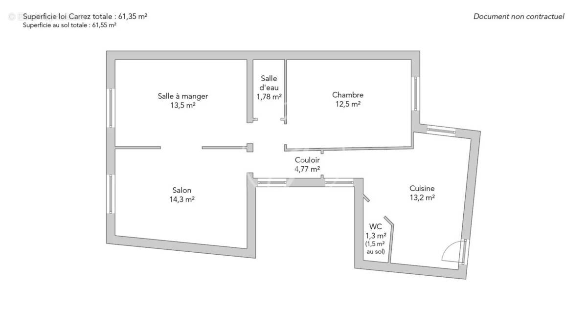 Appartement à PARIS-18E