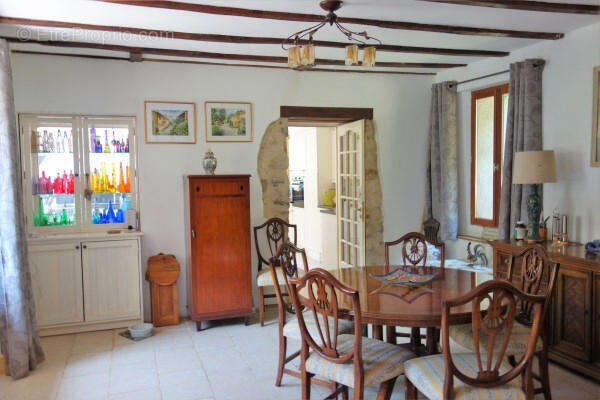 Dinning room - Maison à SAINT-MAURICE-DES-LIONS