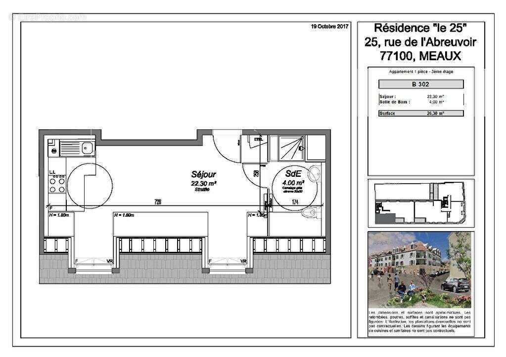 Appartement à MEAUX
