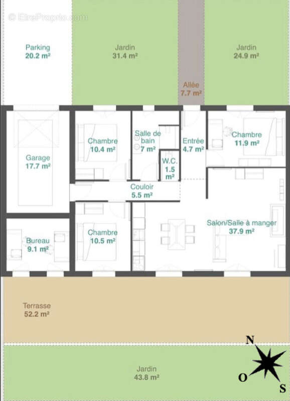 Maison à SAINTE-SOULLE