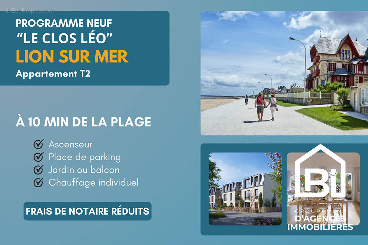 Appartement à LION-SUR-MER