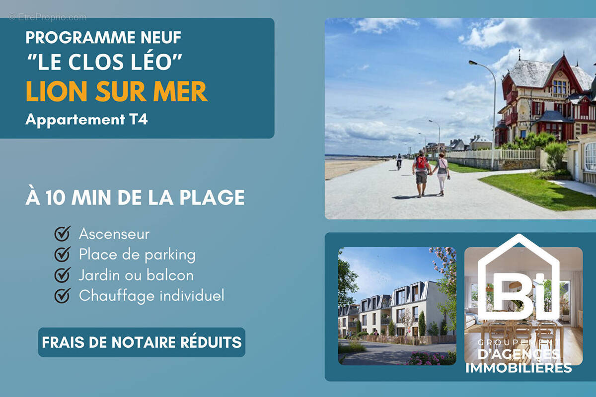 Appartement à LION-SUR-MER