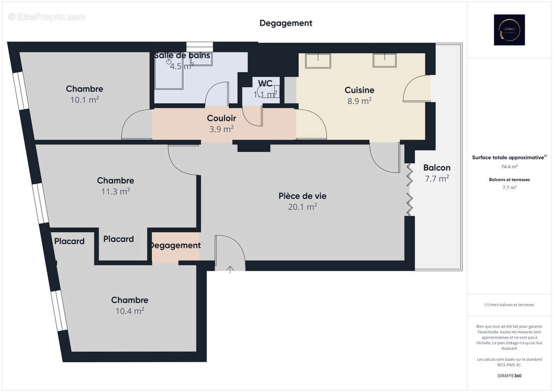 Appartement à CHATEAURENARD