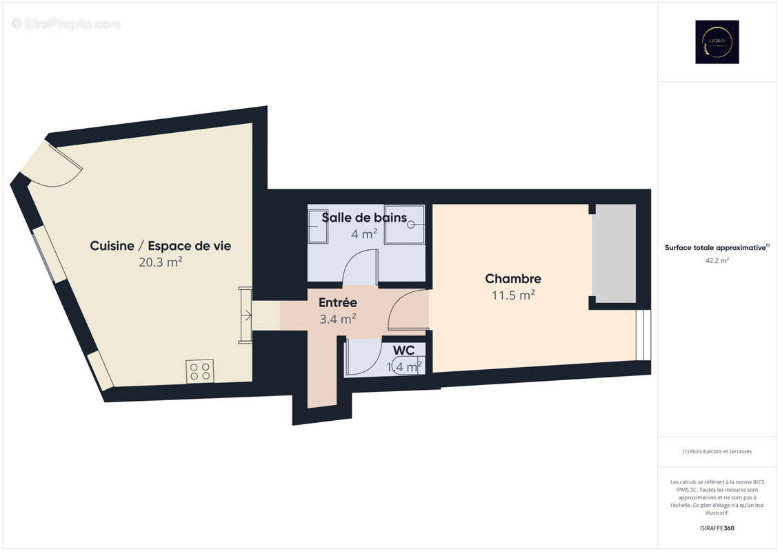 Appartement à EYRAGUES