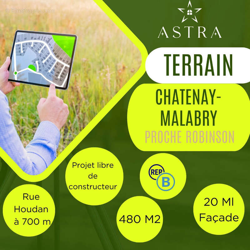 Terrain à SCEAUX