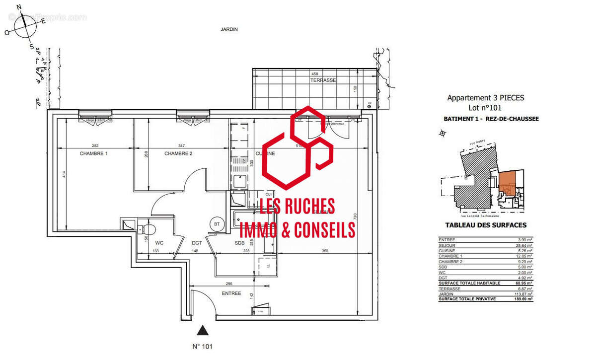 Appartement à AUBERVILLIERS