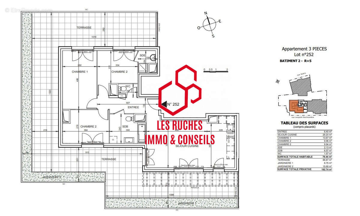 Appartement à AUBERVILLIERS
