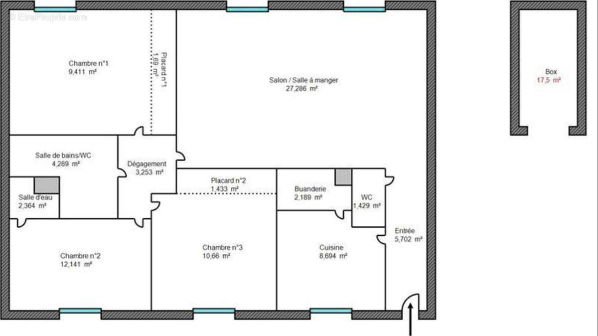 Appartement à COUBRON