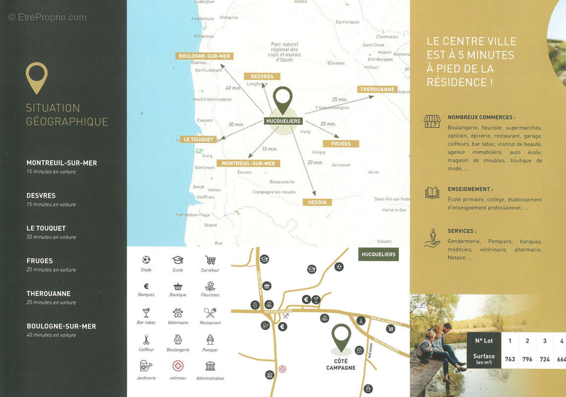 Terrain à HUCQUELIERS