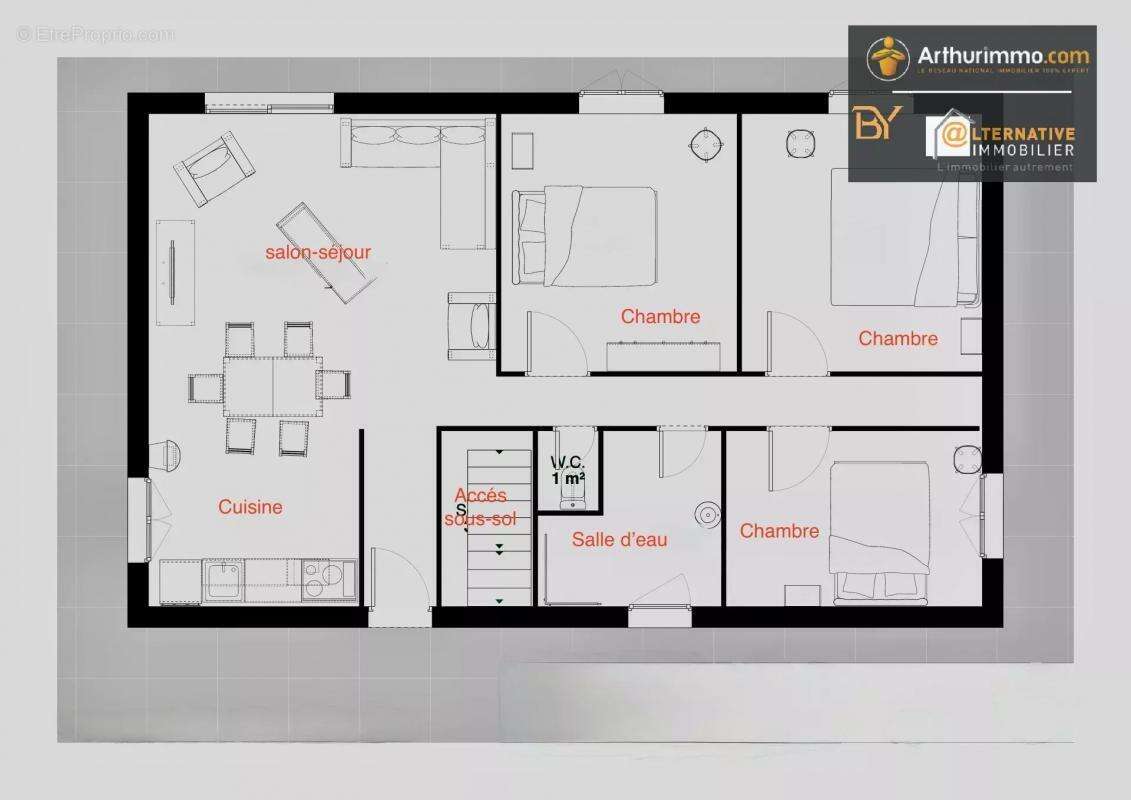 Maison à CHATEAUBOURG