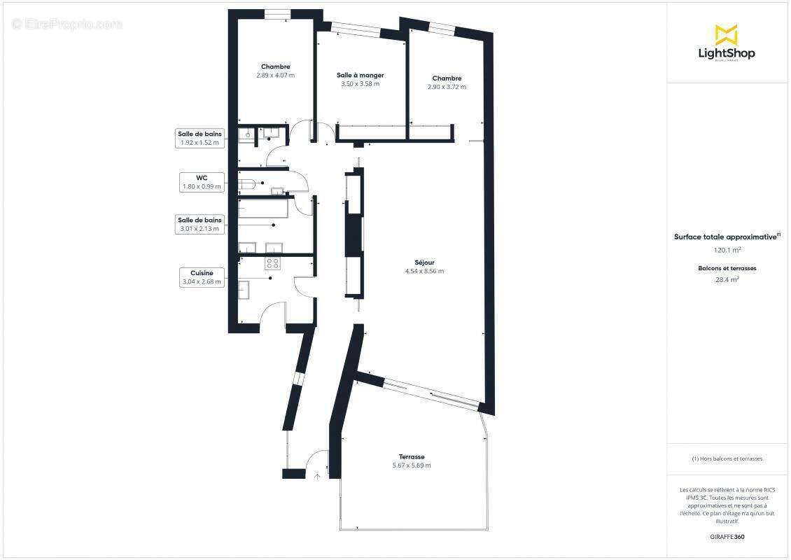 Appartement à BORDEAUX