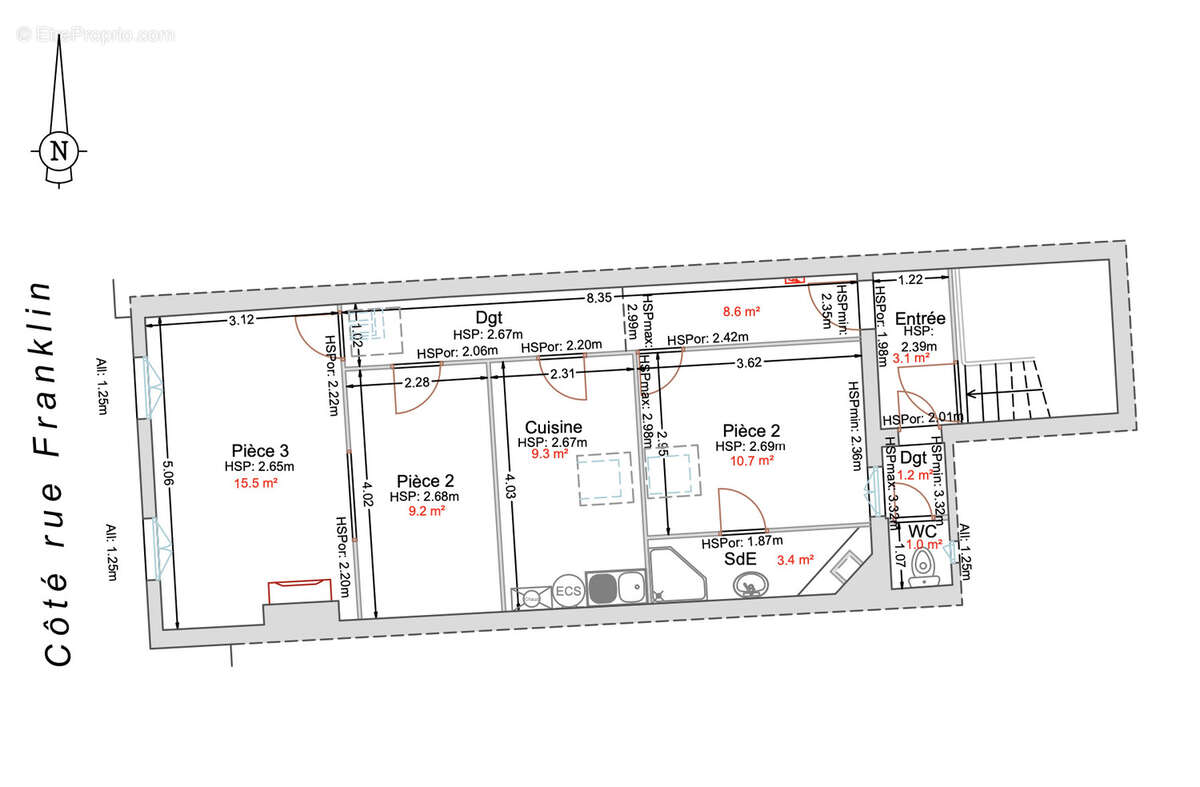 Appartement à BORDEAUX