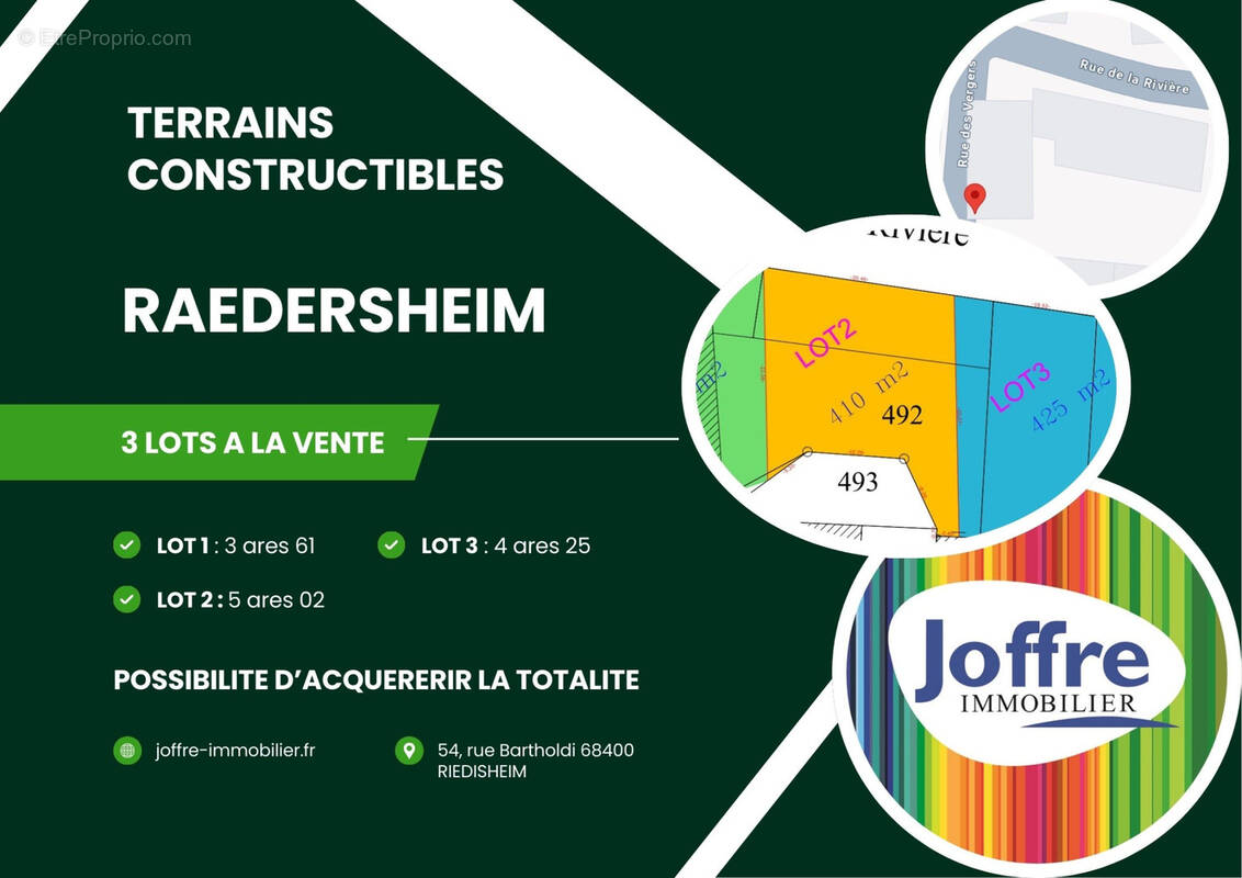 Terrain à RAEDERSHEIM